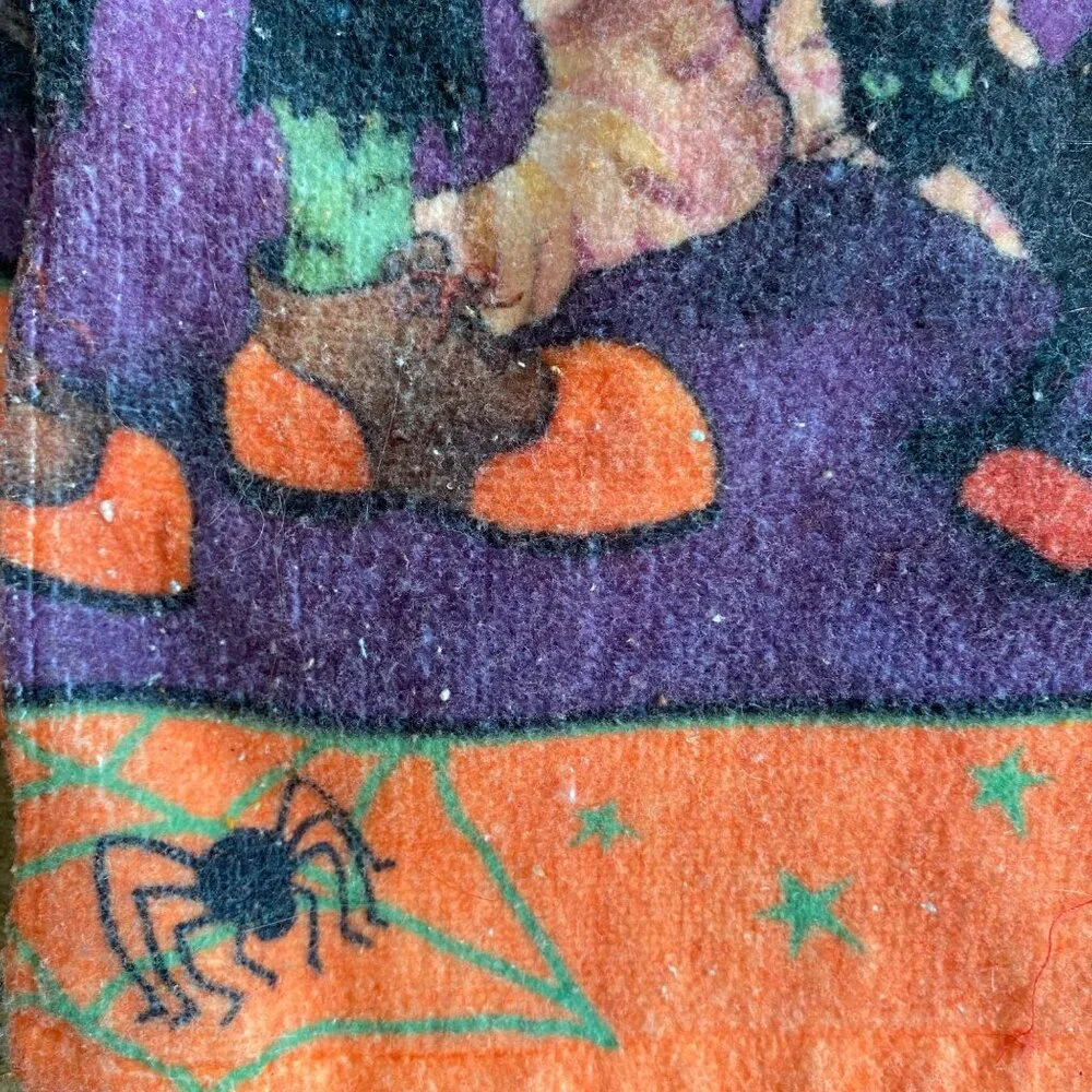 Halloween Trick Or Treat Hand Towels Matrix Cotton Blend Witch Mummy Read‎